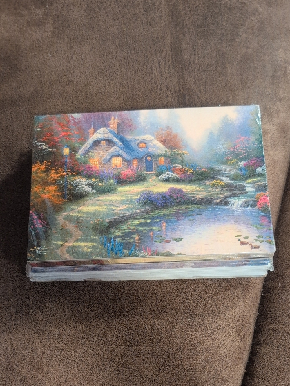 Thomas Kinkade White Note Cards Pack